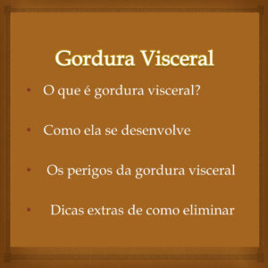 O que é gordura visceral? Como ela se desenvolve Os perigos da gordura visceral Dicas extras de como eliminar 